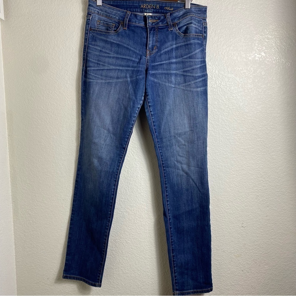 Arden B Andi Blue Skinny Jeans Size: 10
